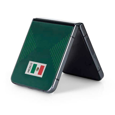 Mexico Soccer Flag Galaxy Z Flip5 5G Skin